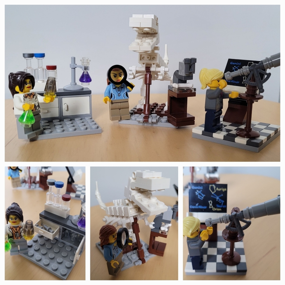 LEGO Research Institute Set For Ages 10+, 165 Pcs.